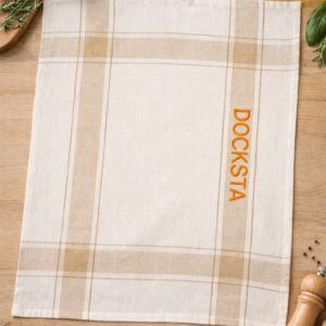 Kökshandduk i ljusbeige