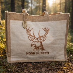 Stor säckvävväska