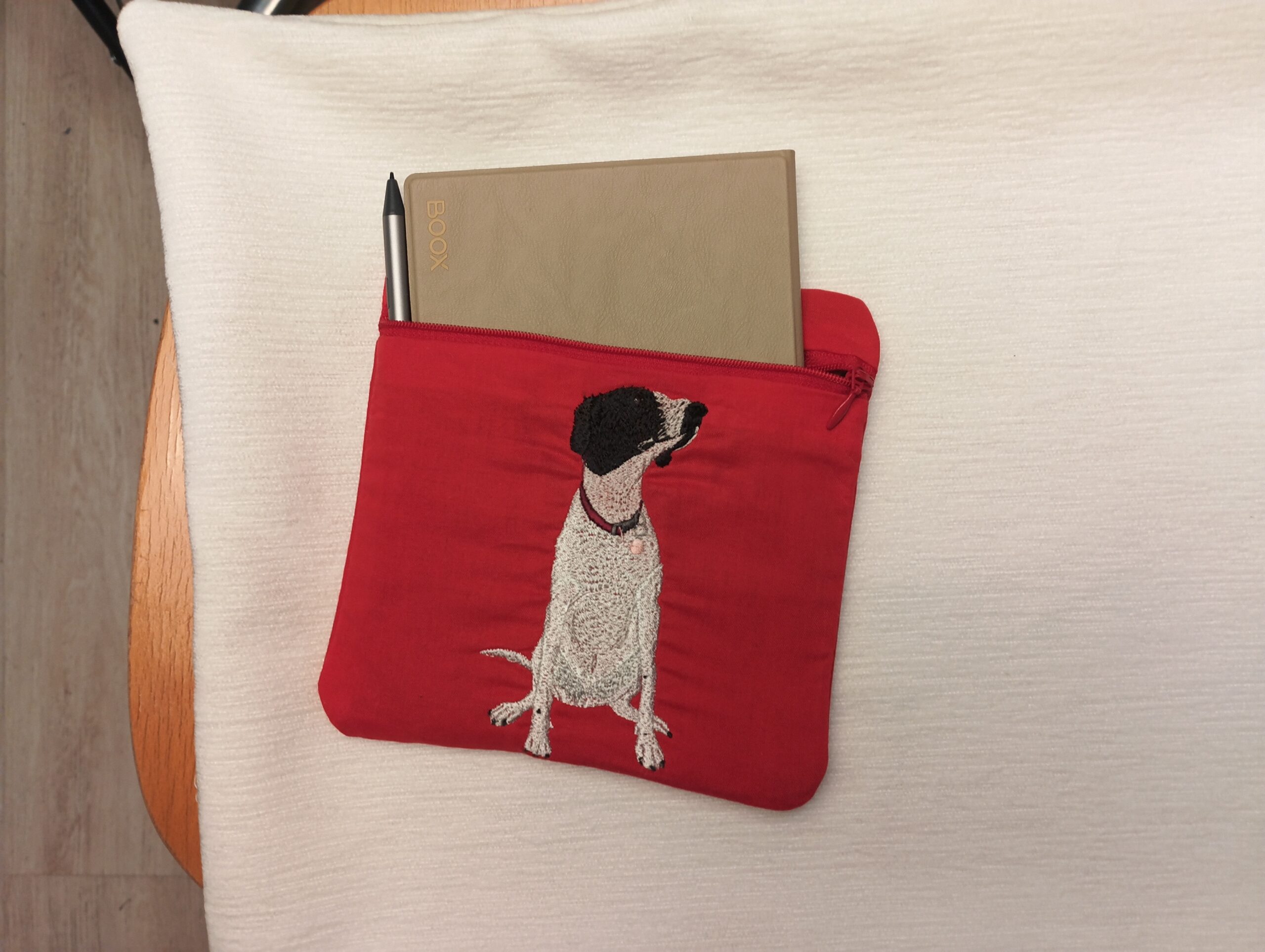Broderat husdjursporträtt – Digitalisering - Bild 5